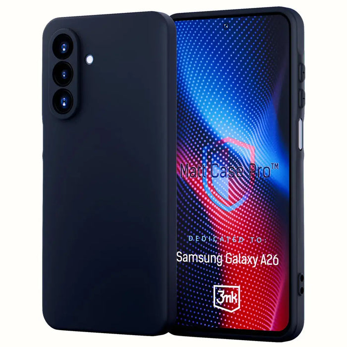 3mk Matt Case Pro for Samsung Galaxy A26 5G - Matte Black - *Kategoria tymczasowa<<<HurtelXML