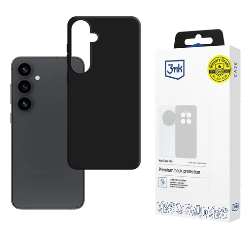 3mk Matt Case Pro for Samsung Galaxy S25 - matte black - *Kategoria tymczasowa<<<HurtelXML