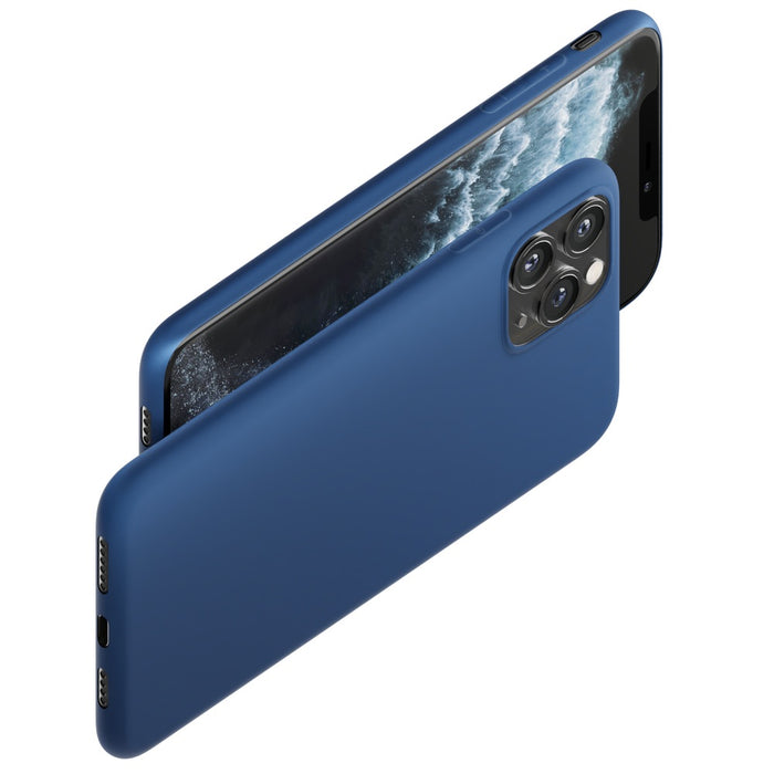 Case for iPhone 14 Pro Max from the 3mk Matt Case series - blue