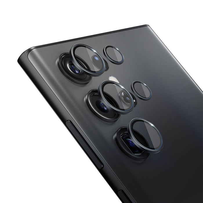 Lens Protection Pro™ camera lens protective glass for Samsung Galaxy S23 Ultra - black