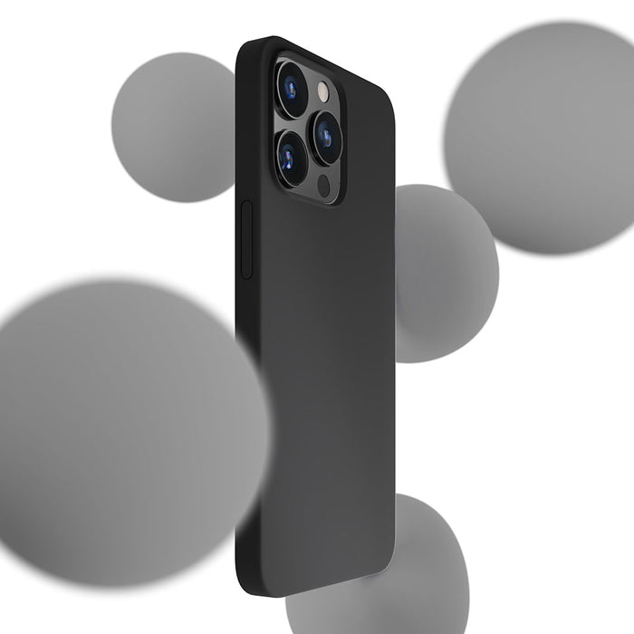 iPhone 13 Pro Max Series 3mk Silicone Case - Black