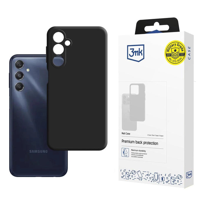 3mk Matt Case for Samsung Galaxy M34 5G - black