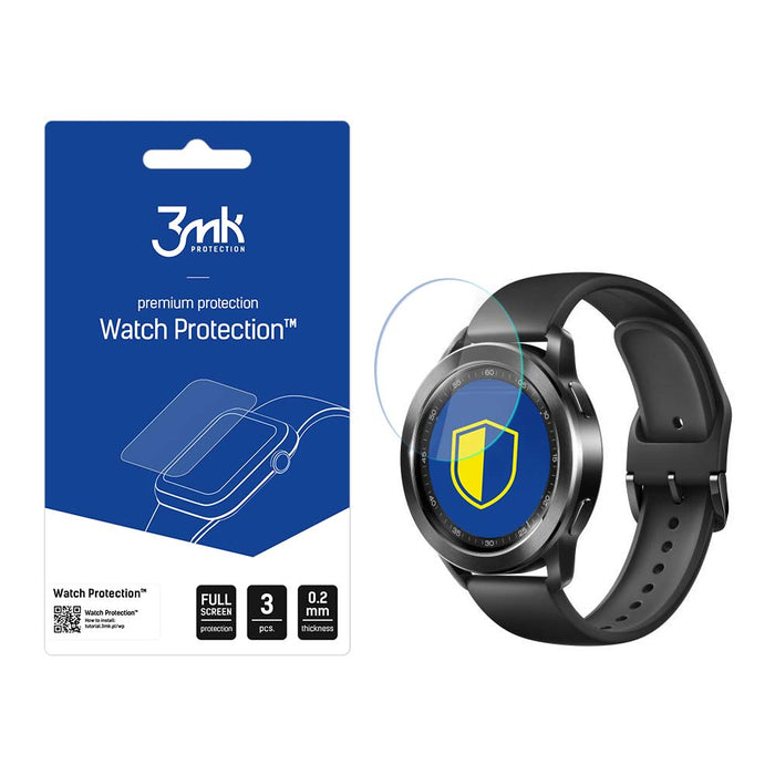 3mk Watch Protection™ v. FlexibleGlass Lite Hybrid Glass for Xiaomi Watch S3