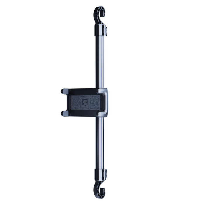 3mk Double Headrest Holder for a car for a tablet or phone on the headrests - black