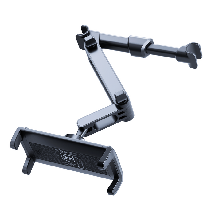 3mk Single Headrest Car phone holder for a single headrest - black
