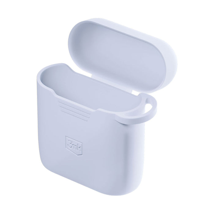 3mk Silicon AirPods Case for AirPods 2 - white