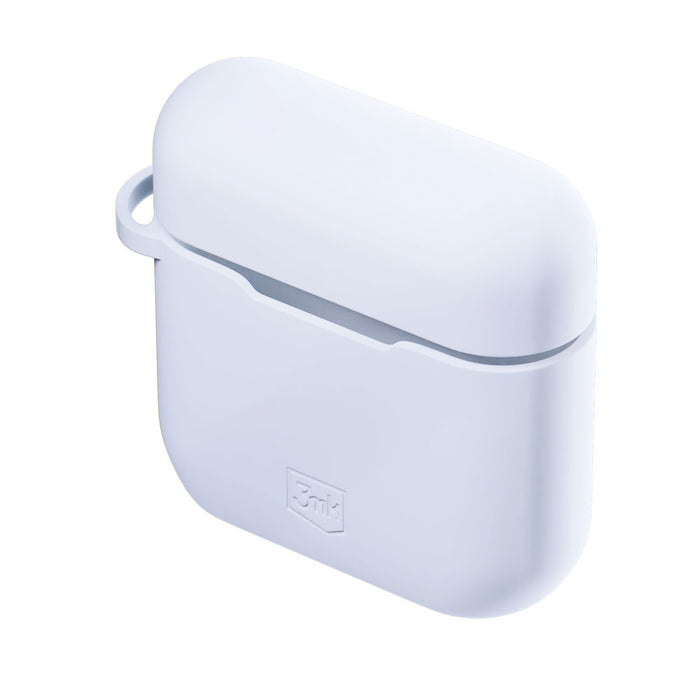 3mk Silicon AirPods Case for AirPods 3 - white