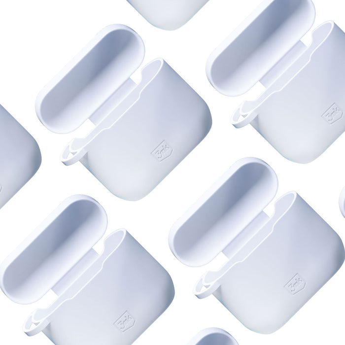3mk Silicon AirPods Case for AirPods 3 - white