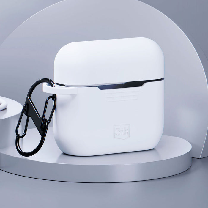 3mk Silicon AirPods Case for AirPods Pro / AirPods Pro 2 - white