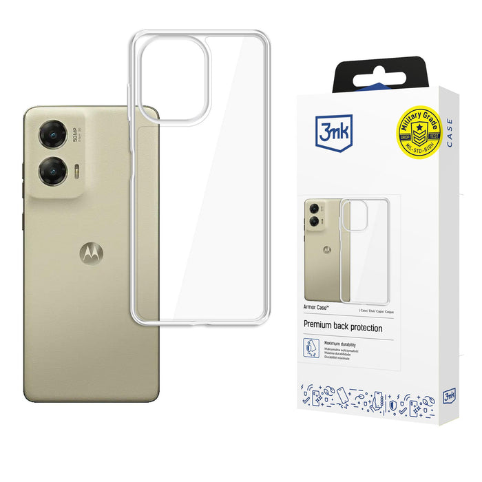 3mk Armor Case for Motorola Moto G Stylus 2024 - transparent