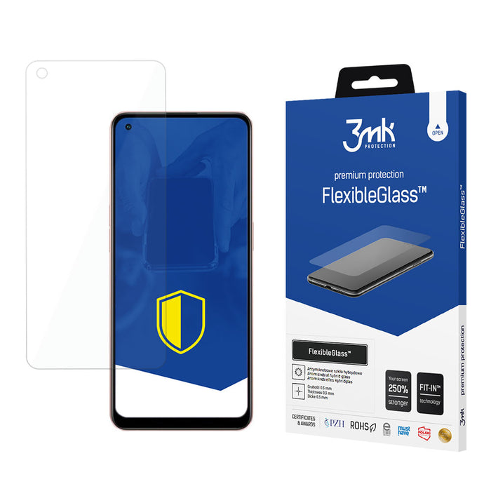 Hybrid glass 3mk FlexibleGlass™ on Oppo A96 5G