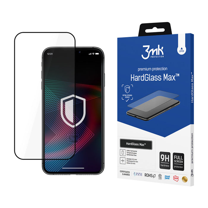 3mk HardGlass Max tempered glass for iPhone 14 Pro Max