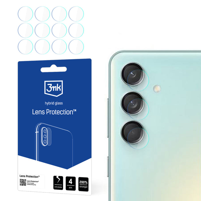 3mk Lens Protection™ Hybrid Camera Lens Glass for Samsung Galaxy M55