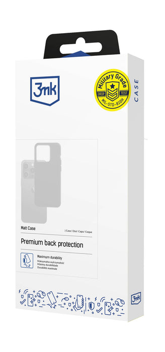 3mk Matt Case for Honor 90 Lite - black