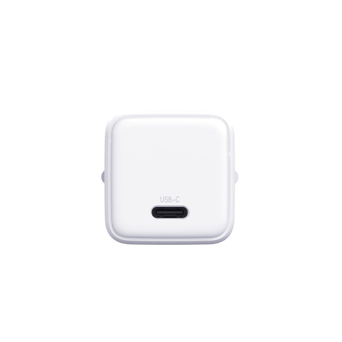 3mk Hyper Charger PD GaN 25W Wall Charger with USB-C Cable - White