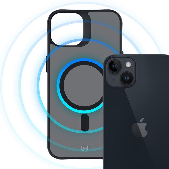 3mk Smoke MagCase with MagSafe for iPhone 14 Plus - Semi-Transparent