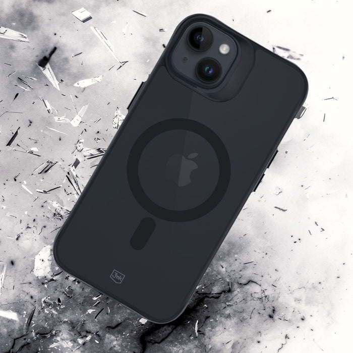 3mk Smoke MagCase with MagSafe for iPhone 14 Plus - Semi-Transparent