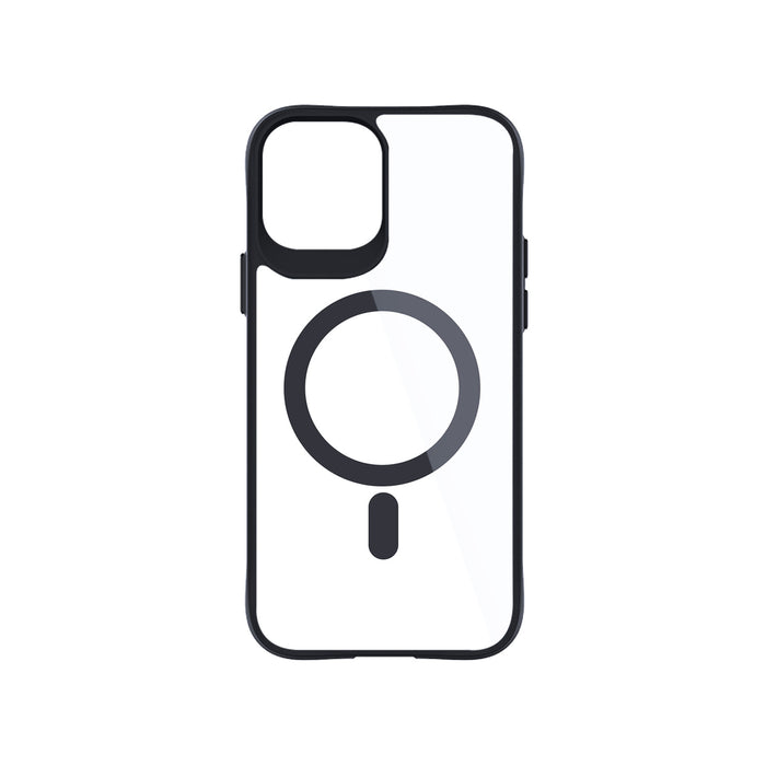 3mk Satin Armor MagCase with MagSafe for iPhone 12 Pro Max - Clear with Black Frame