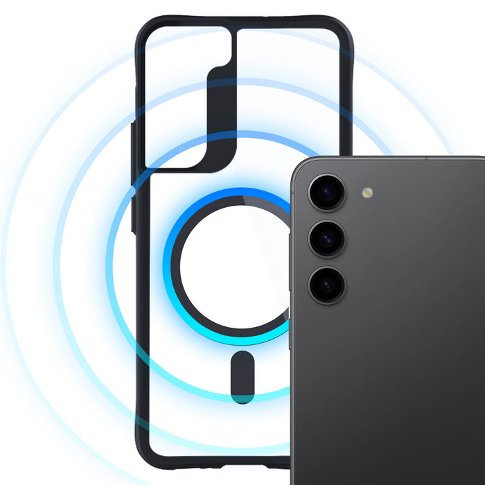 3mk Satin Armor MagCase for Samsung Galaxy S23 5G - Transparent