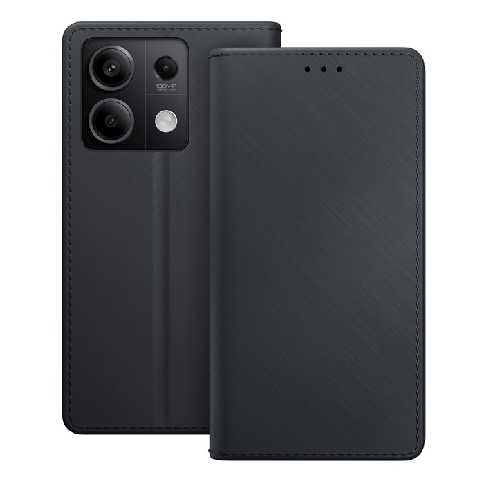 3mk Wallet Case with Flip for Xiaomi Redmi Note 13 Pro 5G - Black