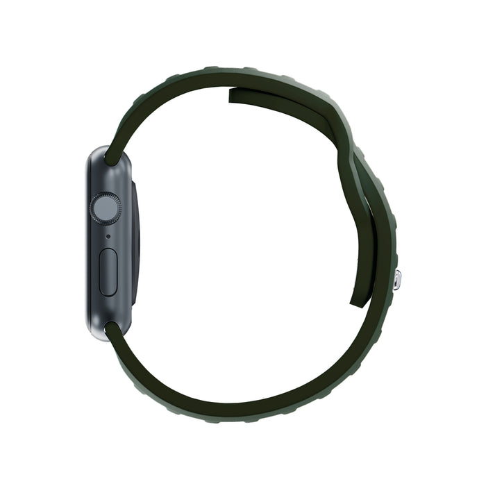 3mk Silicone Watch Strap for Apple Watch 38 / 40 / 41 mm - green
