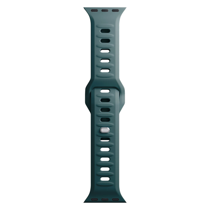 3mk Silicone Watch Strap for Apple Watch 38 / 40 / 41 mm - green