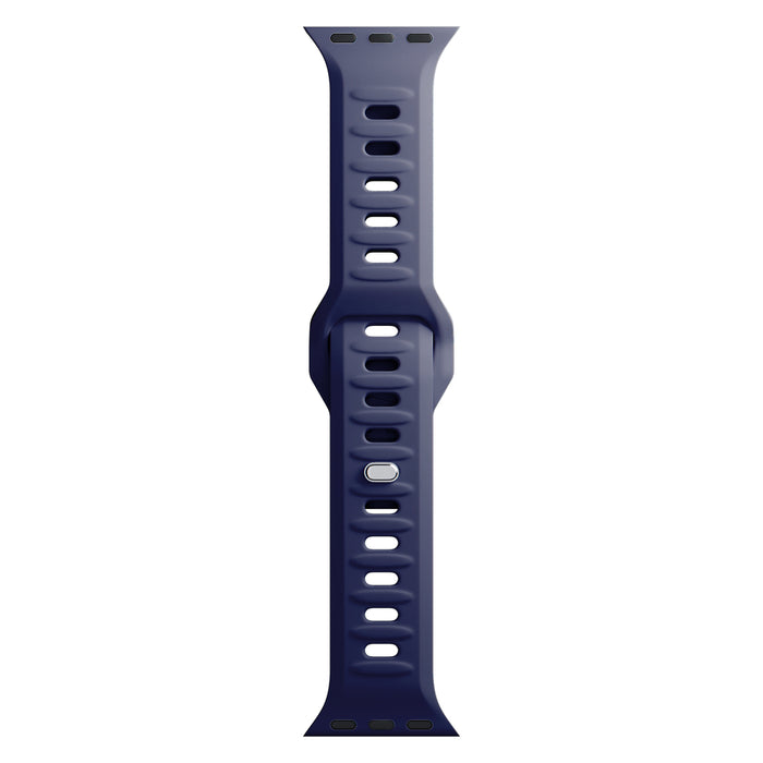 3mk Silicone Watch Strap for Apple Watch 38 / 40 / 41 mm - blue