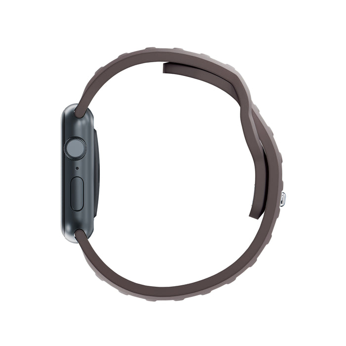 3mk Silicone Watch Strap for Apple Watch 38/40/41 mm - Dark Gray