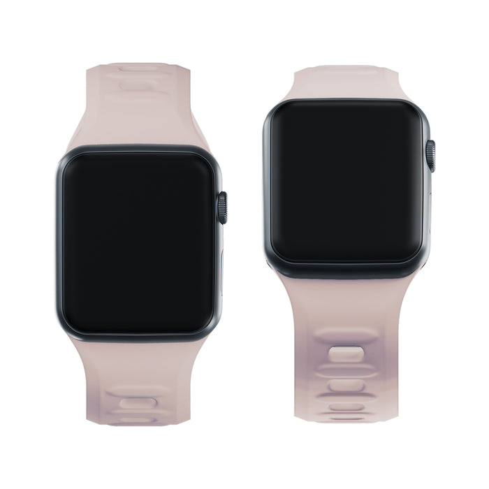 3mk Silicone Watch Strap for Apple Watch 42 / 44 / 45 / 49 mm - beige