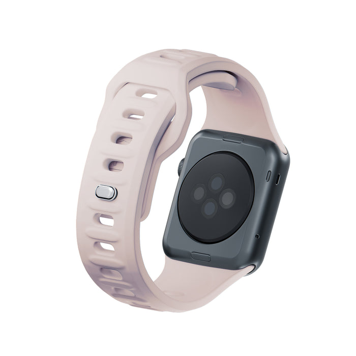 3mk Silicone Watch Strap for Apple Watch 42 / 44 / 45 / 49 mm - beige