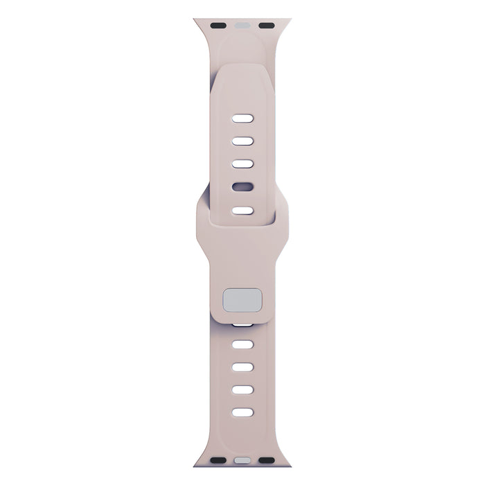 3mk Silicone Watch Strap for Apple Watch 42 / 44 / 45 / 49 mm - beige