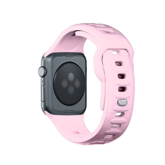 3mk Silicone Watch Strap for Apple Watch 42 / 44 / 45 / 49 mm - pink