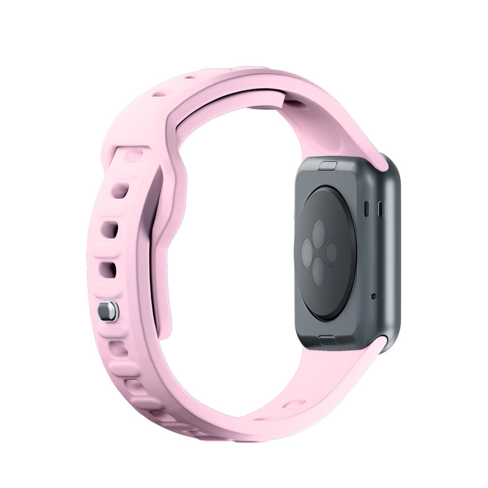 3mk Silicone Watch Strap for Apple Watch 42 / 44 / 45 / 49 mm - pink