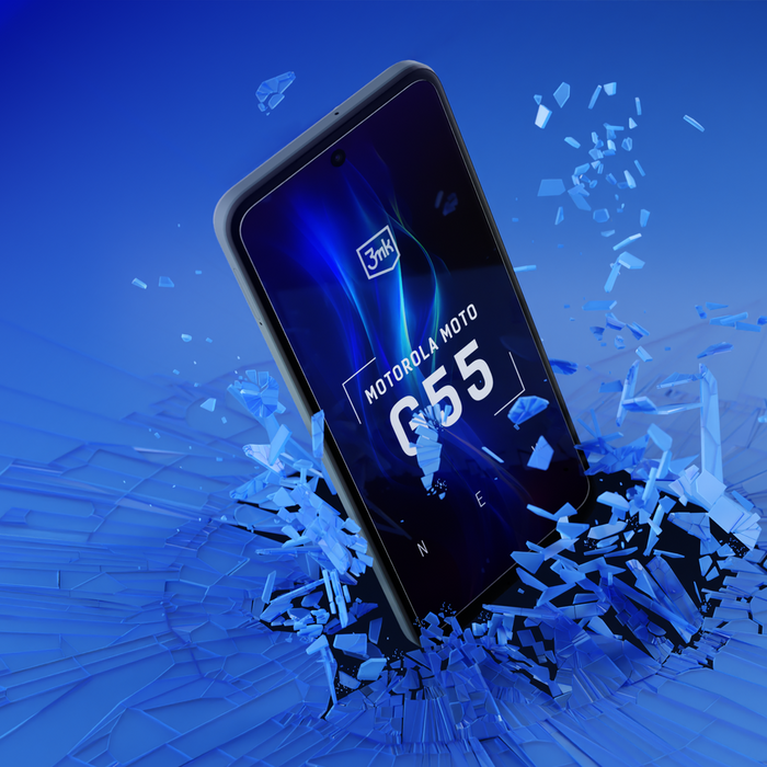 3mk HardGlass™ tempered glass for Motorola Moto G55 5G
