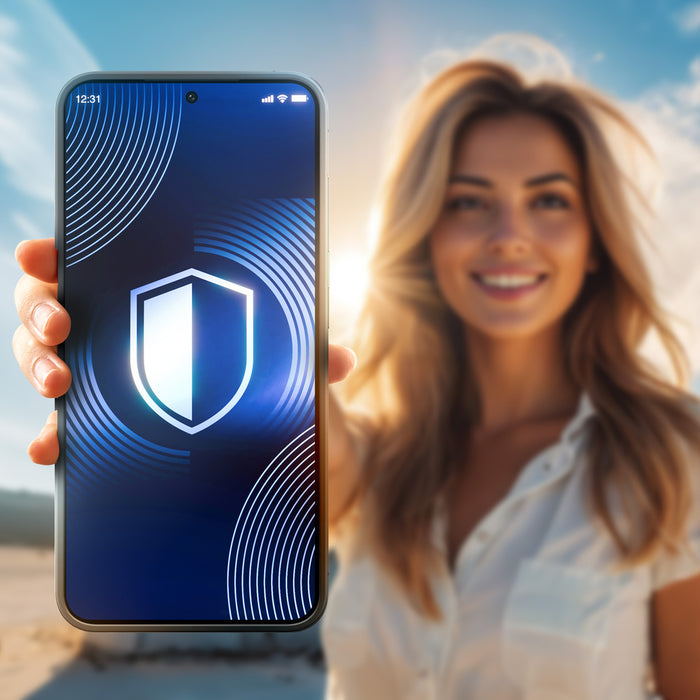 Matte tempered glass 3mk HardGlass Matt Max for Samsung Galaxy S24+