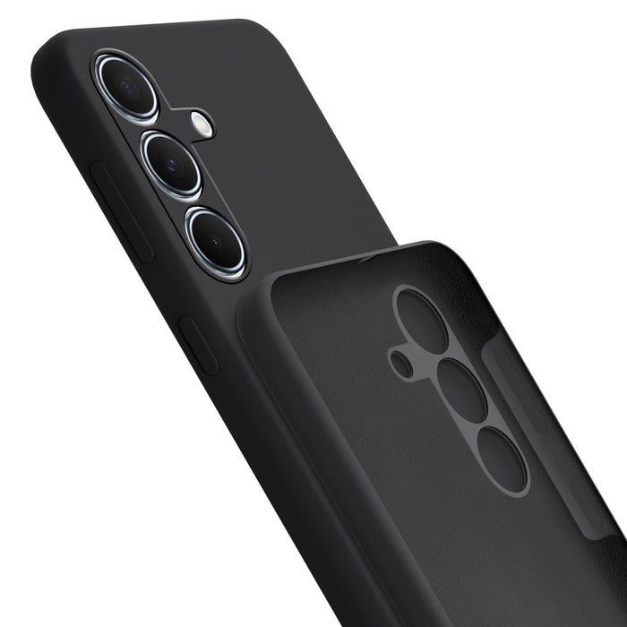 3mk Silicone Case for Samsung Galaxy A55 5G - Black