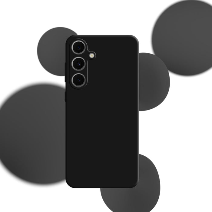 3mk Silicone Case for Samsung Galaxy S24 FE - Black