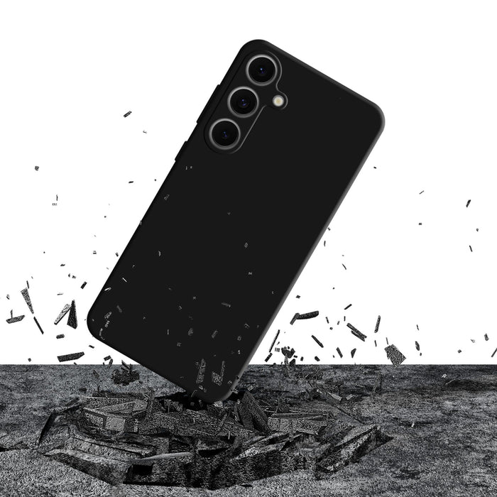 3mk Silicone Case for Samsung Galaxy S24 FE - Black