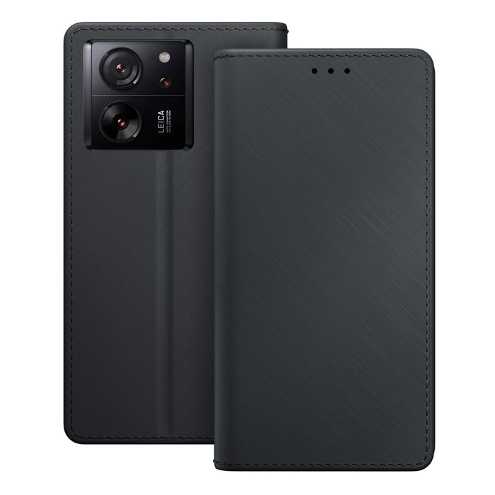 3mk Wallet Case for Xiaomi 13T - Black