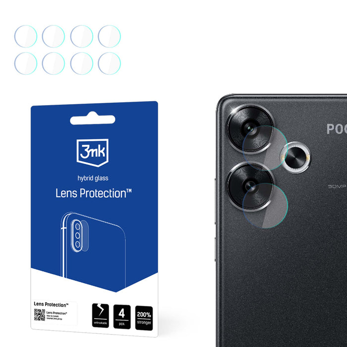 3mk Lens Protection™ Hybrid Camera Lens Glass for Xiaomi Poco F6
