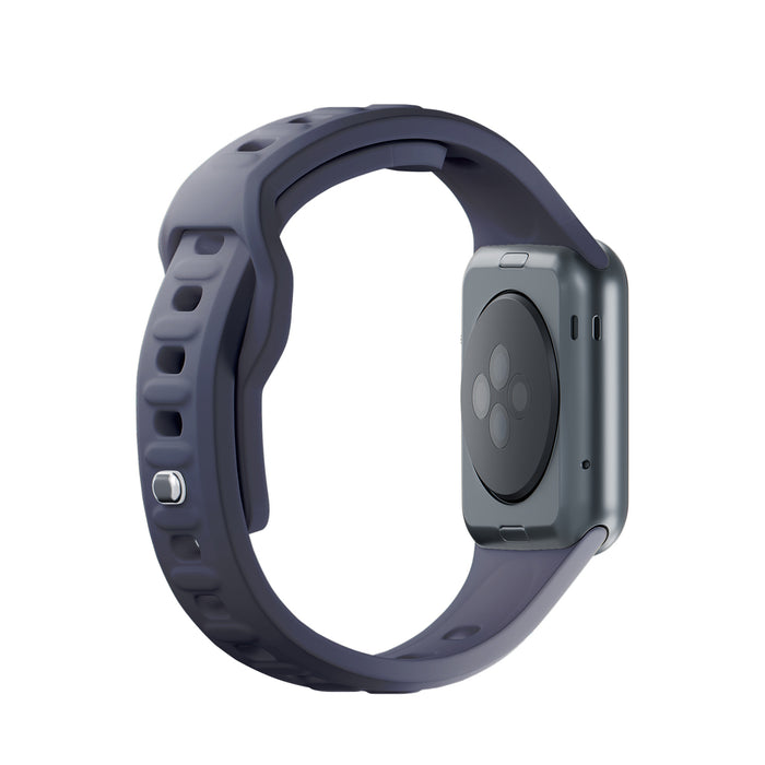 3mk Silicone Watch Strap for Apple Watch 42 / 44 / 45 / 49 mm - gray