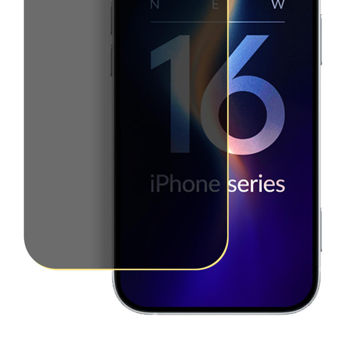 Matte privacy film 3mk Silky Matt Privacy for iPhone 16 Plus