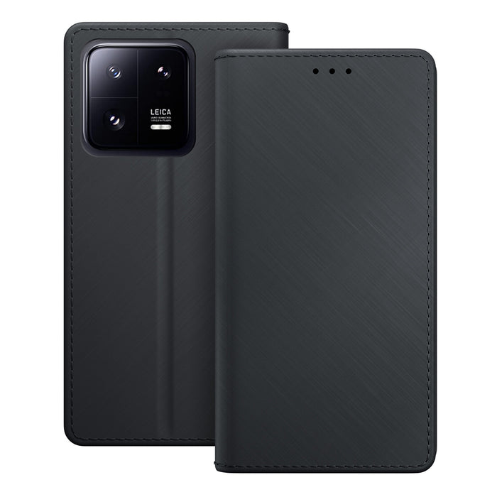 3mk Wallet Case for Xiaomi 13 Pro - Black