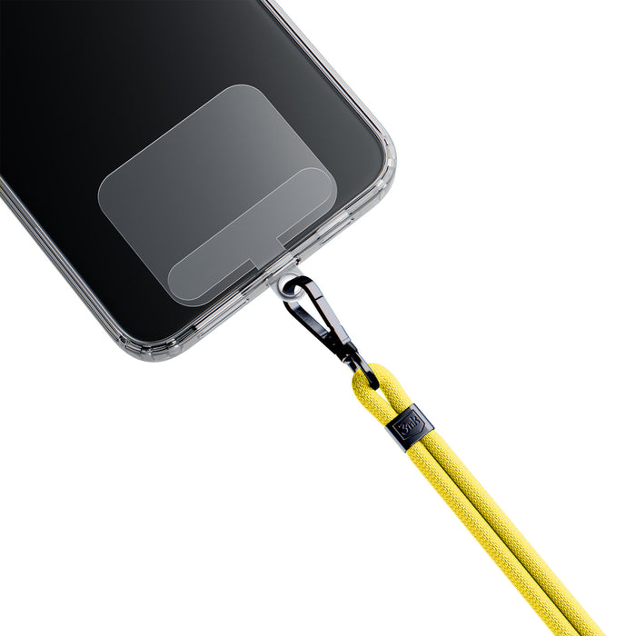 Smartphone Lanyard 3mk EasyClip - Yellow