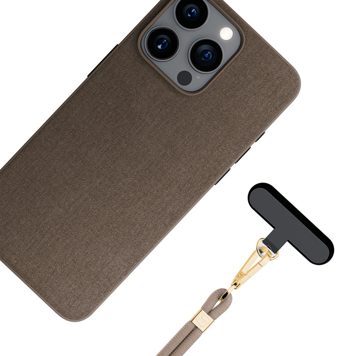 Smartphone Lanyard 3mk EasyClip Elite - Beige