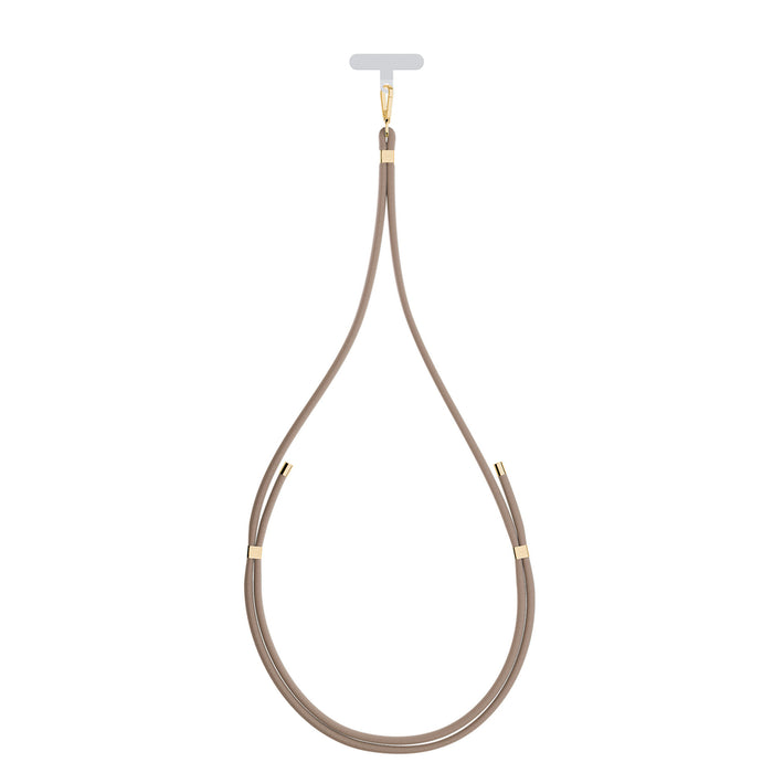 Smartphone Lanyard 3mk EasyClip Elite - Beige