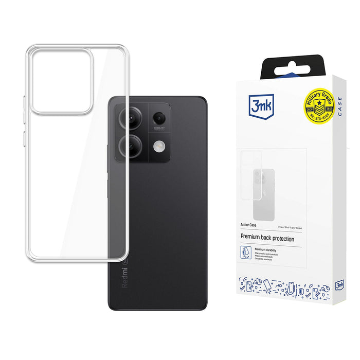 3mk Armor Case for Xiaomi Redmi Note 13 5G - Transparent