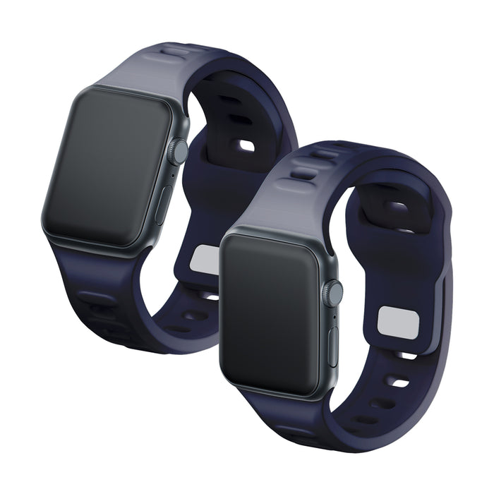 3mk Silicone Watch Strap for Apple Watch 38 / 40 / 41 mm - gray