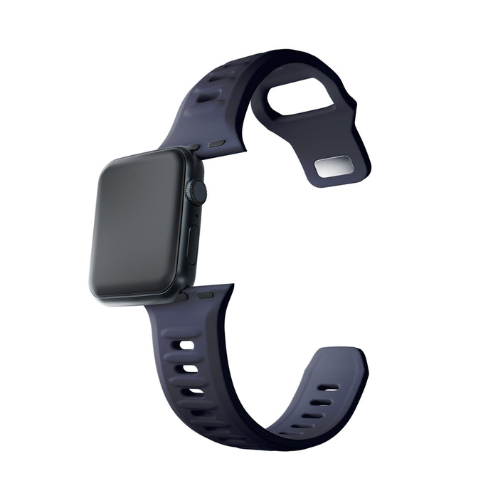 3mk Silicone Watch Strap for Apple Watch 38 / 40 / 41 mm - gray