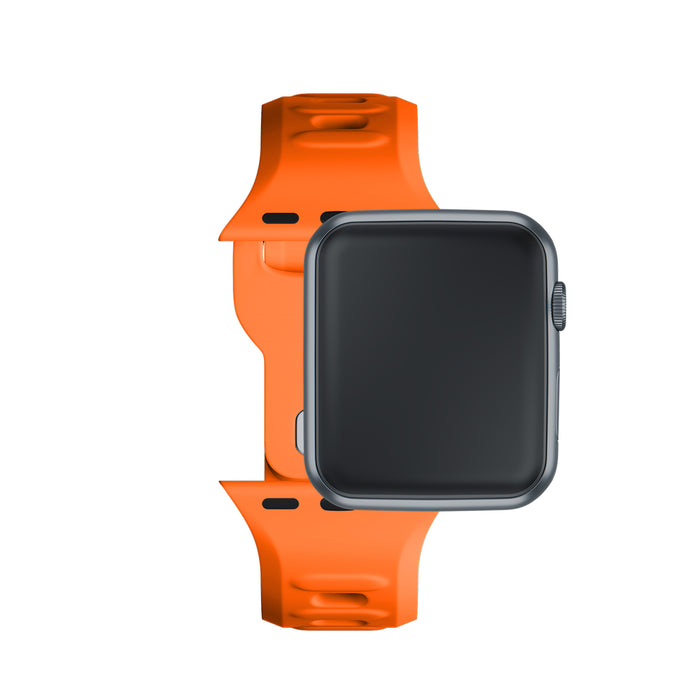 3mk Silicone Watch Strap for Apple Watch 38 / 40 / 41 mm - orange